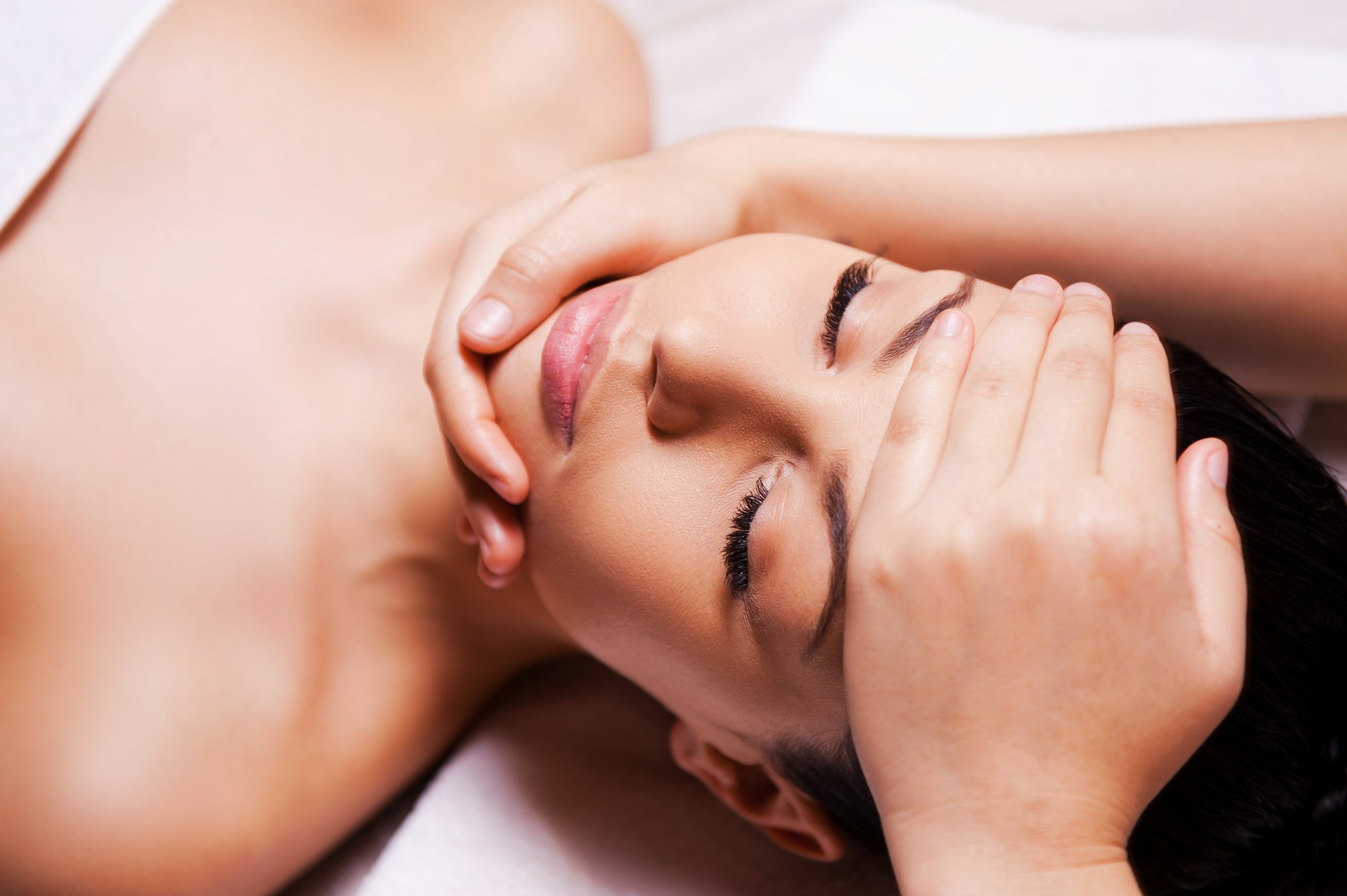 Facial massage.